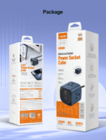 SC3319 | LDNIO 6 in 1 Power Socket Adapter Desktop Charger 65W USB-C