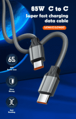 LC442C | LDNIO 5A Fast Charging Type-C To Type-C Data Cable 2M