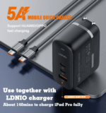 ⁦LC442C | LDNIO 5A Fast Charging Type-C To Type-C Data Cable 2M⁩ - الصورة ⁦3⁩