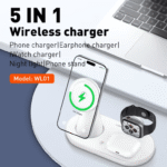 WL01 | LDNIO 5 IN 1 Desktop Wireless Charging Station