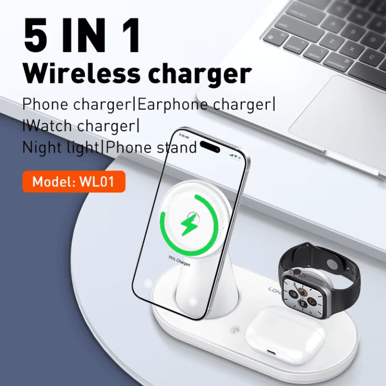 imgi_1_H0c92d61fb876498ca869ce59eddad070I-768x768 WL01 | LDNIO 5 IN 1 Desktop Wireless Charging Station - Image 1