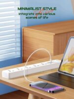SC5319 | LDNIO Multi Socket Extension Lead with 5 AC 3 USB Power Socket Plug Extender 2M - Image 6