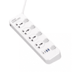 ⁦LDNIO | SC4408C Extension Power Socket 4AC 2USB+2USB-C Power Strip⁩ - الصورة ⁦2⁩